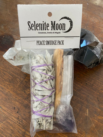 Peace Smudge Pack -Amethyst